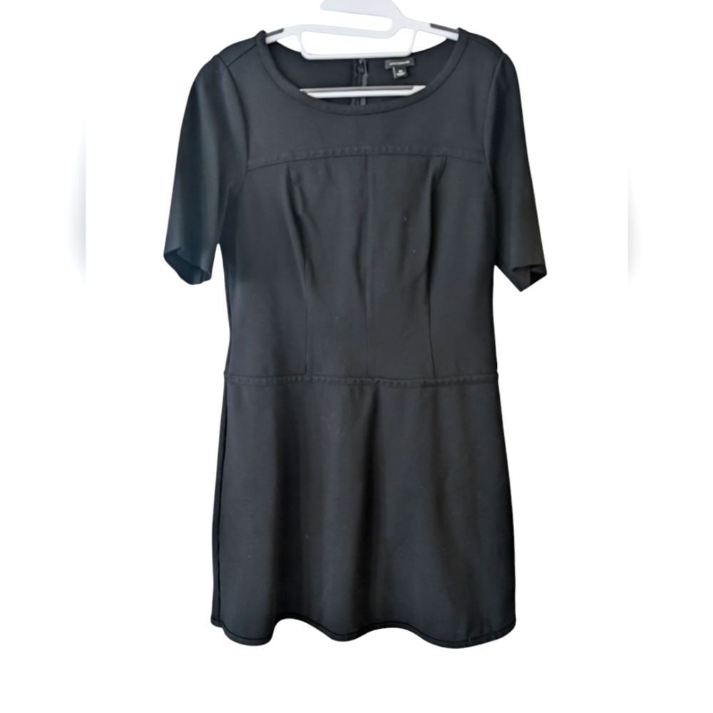 Ann Taylor Black Stretchy Dress Size 10